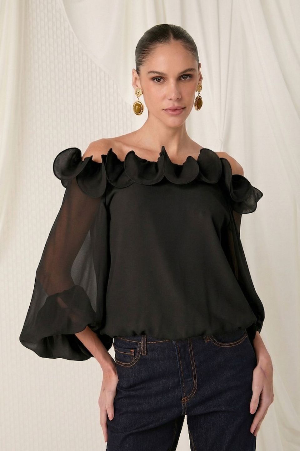 Blusa Mel Preto
